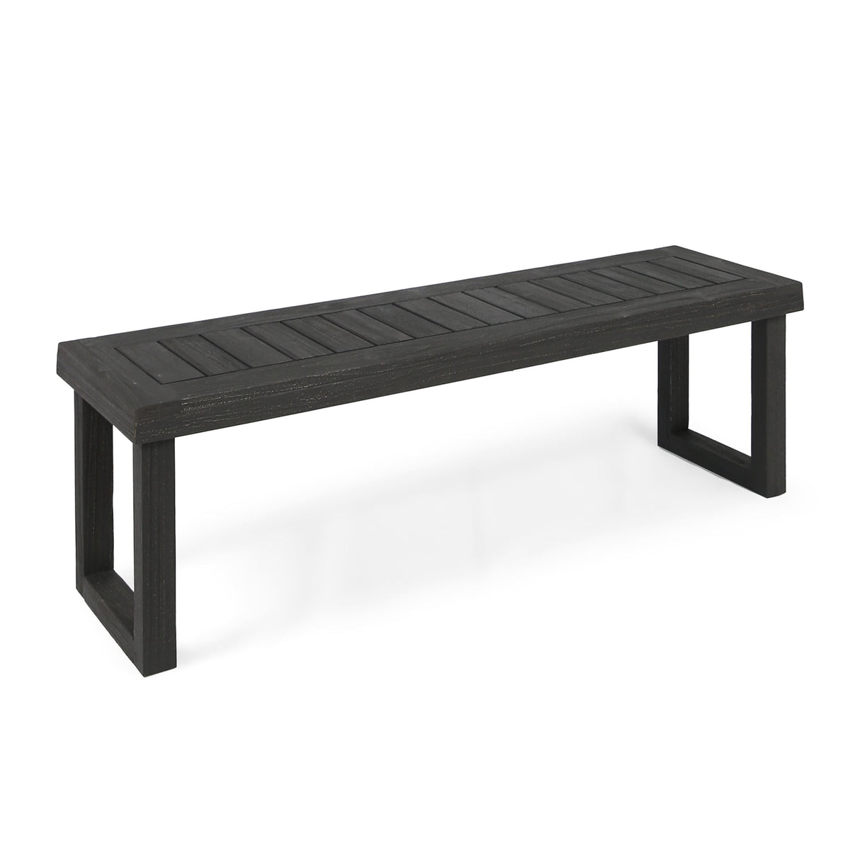 Nestor Outdoor 6-Seater Acacia Wood Dining Set with Bench by Christopher Knight Home