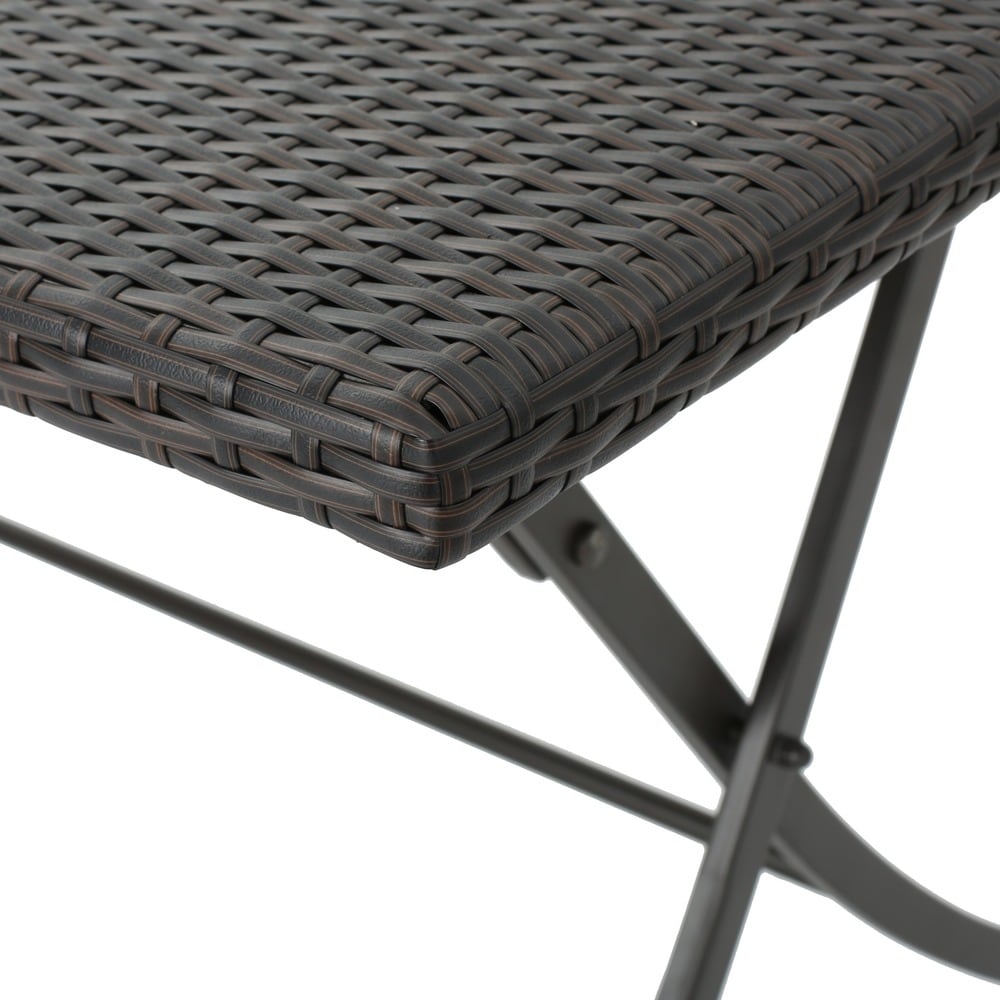 Neva Outdoor 7-Piece Wicker Dining Set by Christopher Knight Home