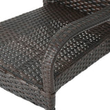 Neva Outdoor 7-Piece Wicker Dining Set by Christopher Knight Home