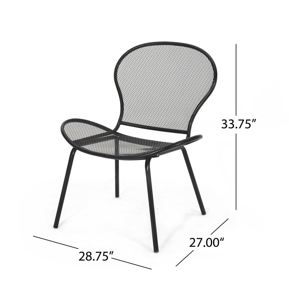 Nevada Modern Outdoor 2-Seater Chat Set by Christopher Knight Home