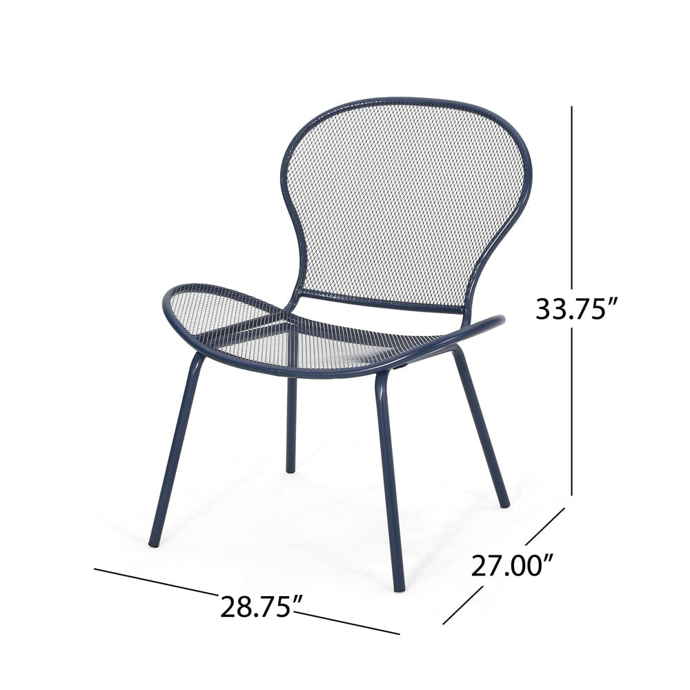 Nevada Modern Outdoor 2-Seater Chat Set by Christopher Knight Home