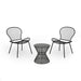 Nevada Modern Outdoor 2-Seater Chat Set by Christopher Knight Home