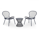 Nevada Modern Outdoor 2-Seater Chat Set by Christopher Knight Home