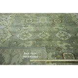 W804 Wool Turkish Oushak Hand-knotted Oriental Rug (9' x 12')