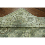 W804 Wool Turkish Oushak Hand-knotted Oriental Rug (9' x 12')