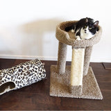 New Cat Condos 24" Elevated Cat Bed Tree