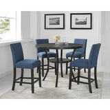 New Classic Furniture Harrison 5-Piece Round Counter Height Set