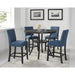 New Classic Furniture Harrison 5-Piece Round Counter Height Set