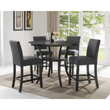 New Classic Furniture Harrison 5-Piece Round Counter Height Set