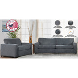 New Classic Furniture Leo 2-piece Living Room Set, Made in USA