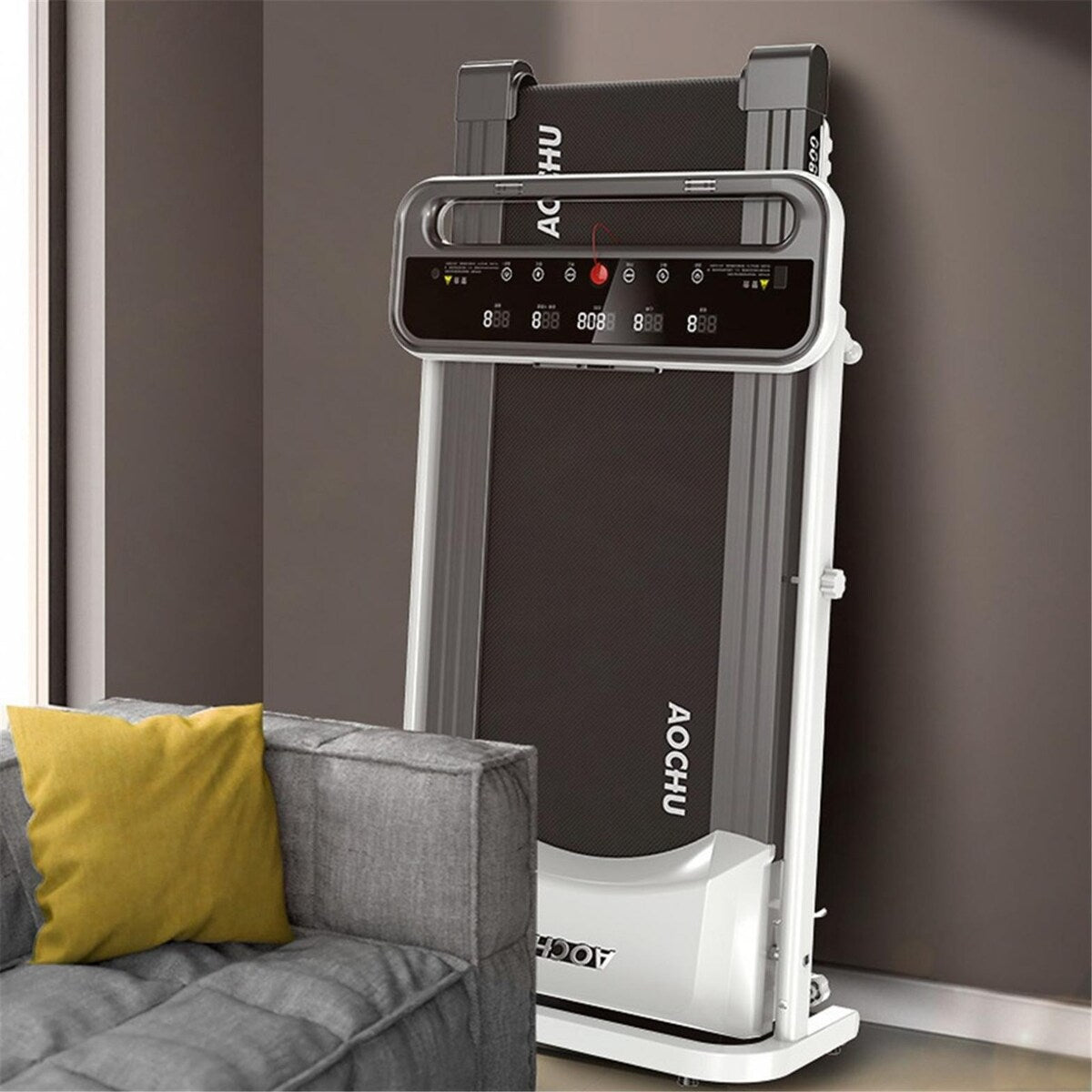 Folding Electric Treadmill Motorized Portable Walking And Running Machine