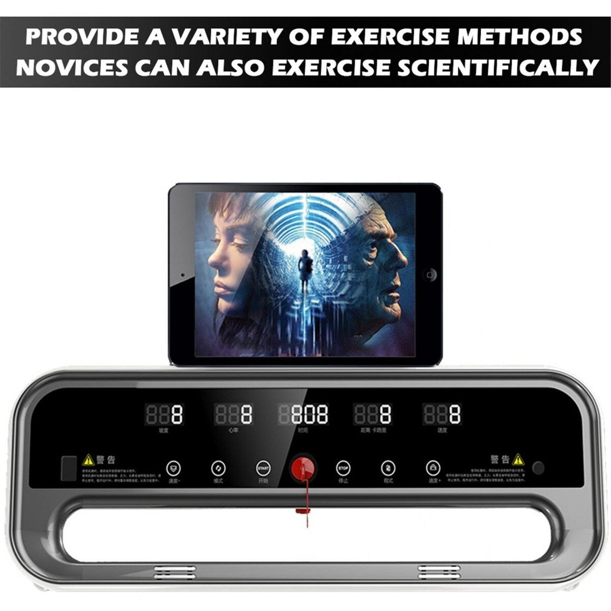 Folding Electric Treadmill Motorized Portable Walking And Running Machine