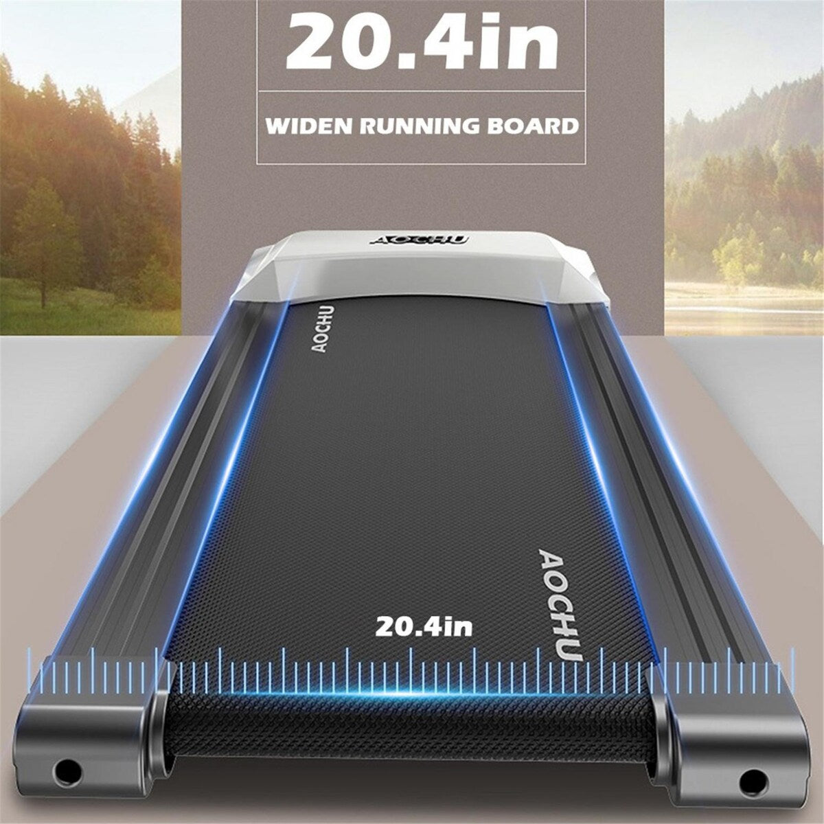 Folding Electric Treadmill Motorized Portable Walking And Running Machine