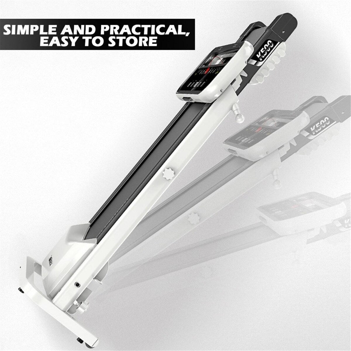 Folding Electric Treadmill Motorized Portable Walking And Running Machine