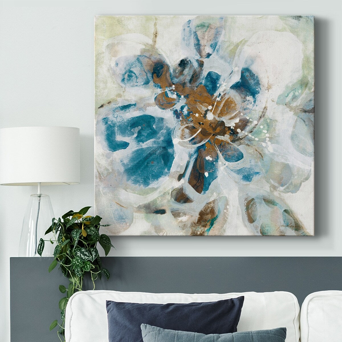 New Moon II-Gallery Wrapped Canvas