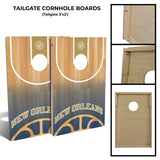 New Orleans Basketball Tailgate Cornhole Board Set (Includes 8 Bags) - N/A