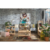 NewRidge Home Solid Wood Abingdon Bench, Blonde