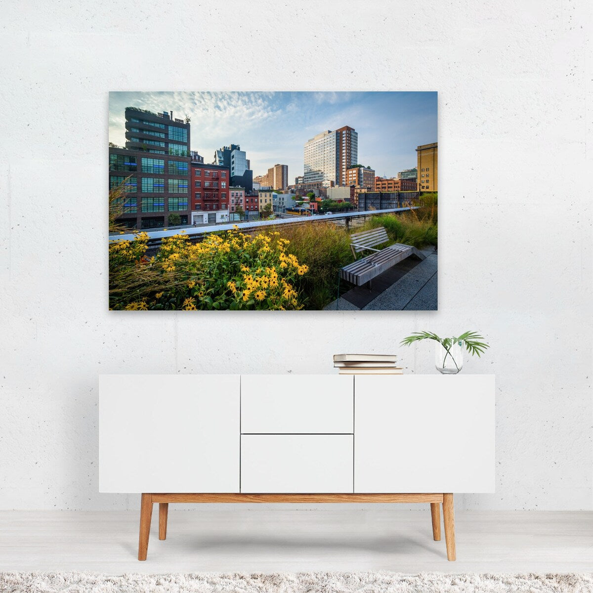 New York City Manhattan The High Line 03 Photography Art Print/Poster