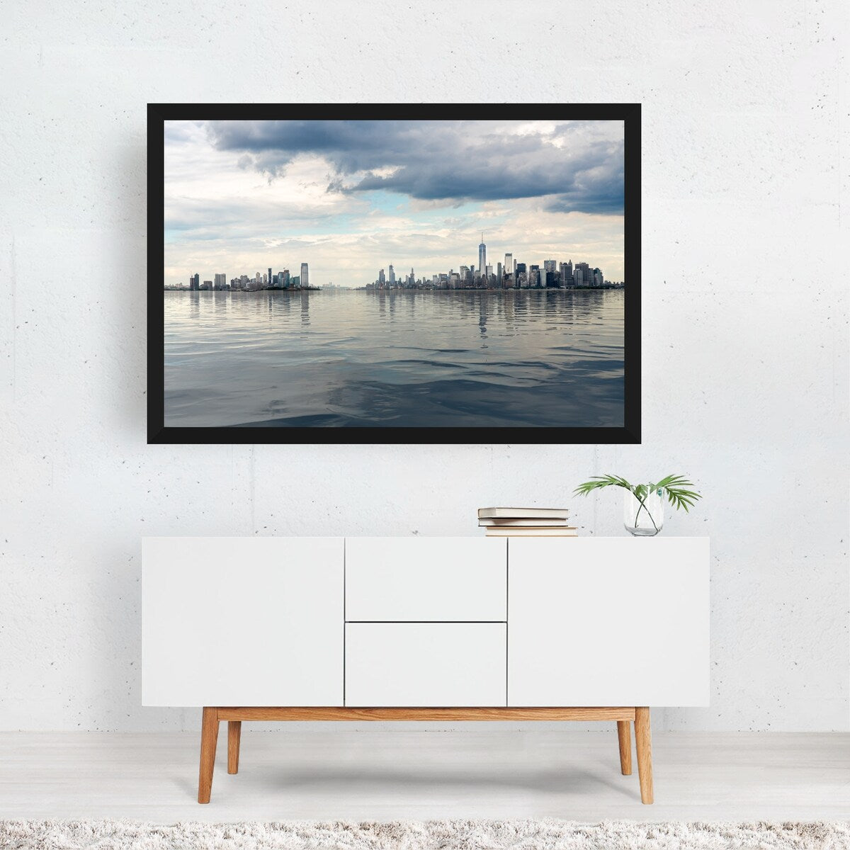 New York New York and Jersey City Photography Urban Art Print/Poster