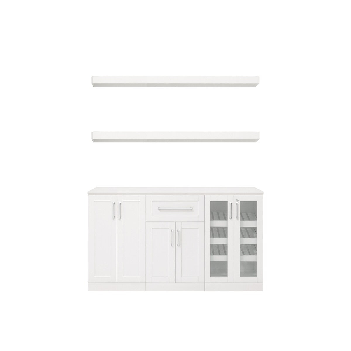 NewAge Products 21" Home Bar 6-Piece Cabinet Set