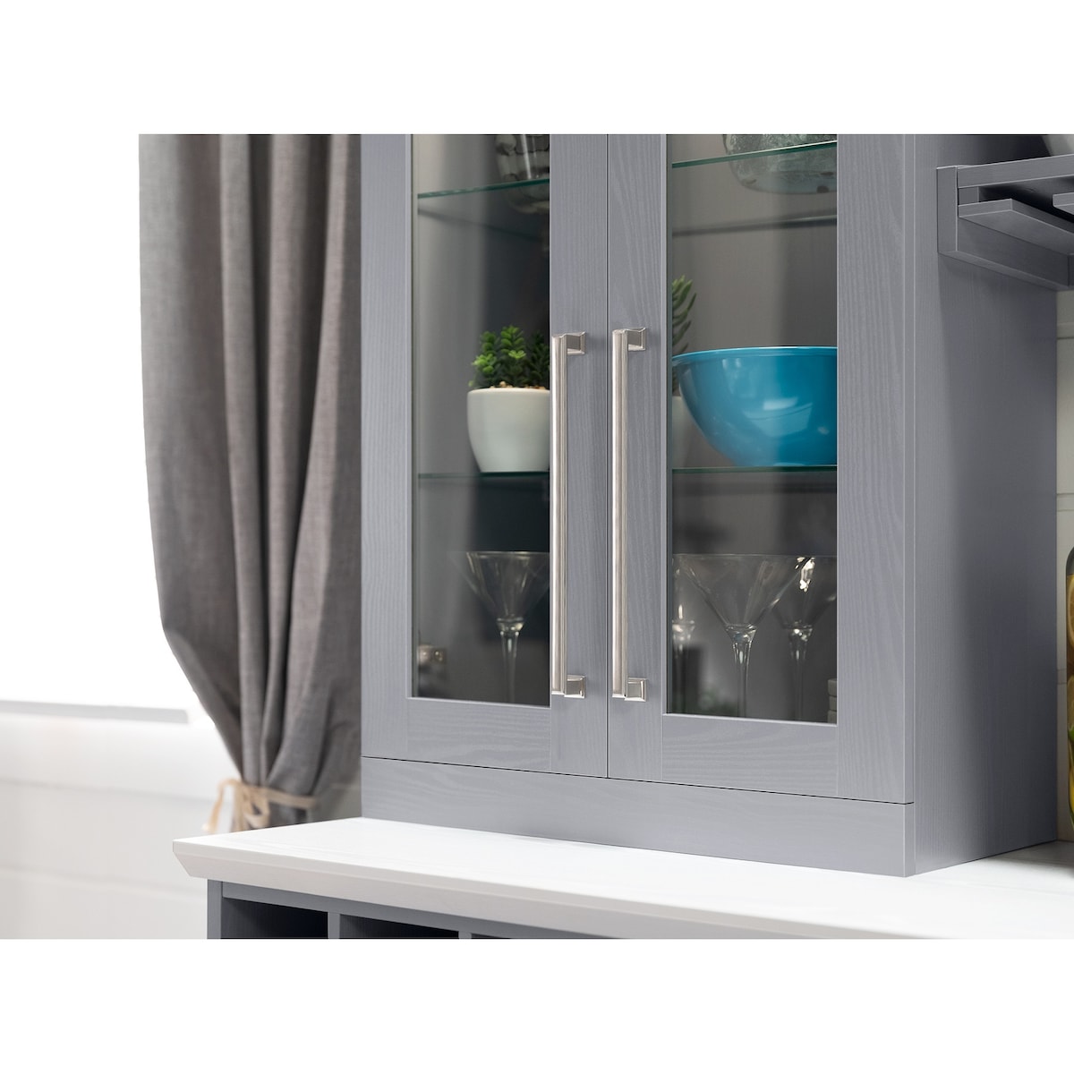 NewAge Products 21" Home Bar 6-Piece Cabinet Set