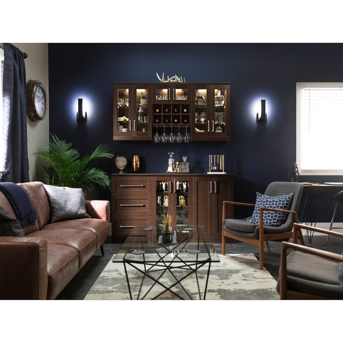NewAge Products 21" Home Bar 6-Piece Cabinet Set