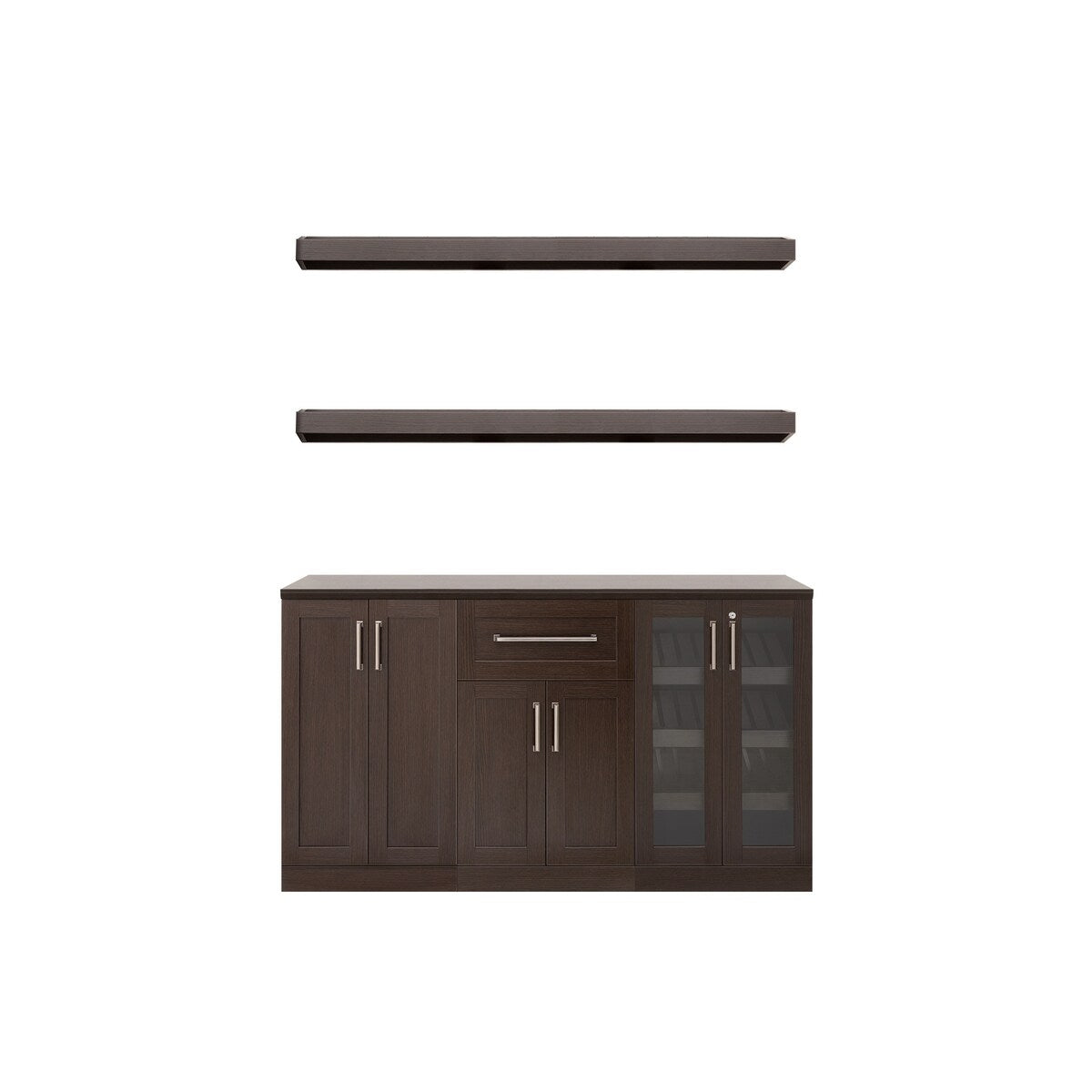 NewAge Products 21" Home Bar 6-Piece Cabinet Set