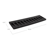 NewAge Products Secure Gun Cabinet Accessory - 36" 12 Gun Stock Rest