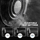 NewAir 26” Pedestal Misting Fan with 8700 CFM of Power and Adjustable Mist Settings