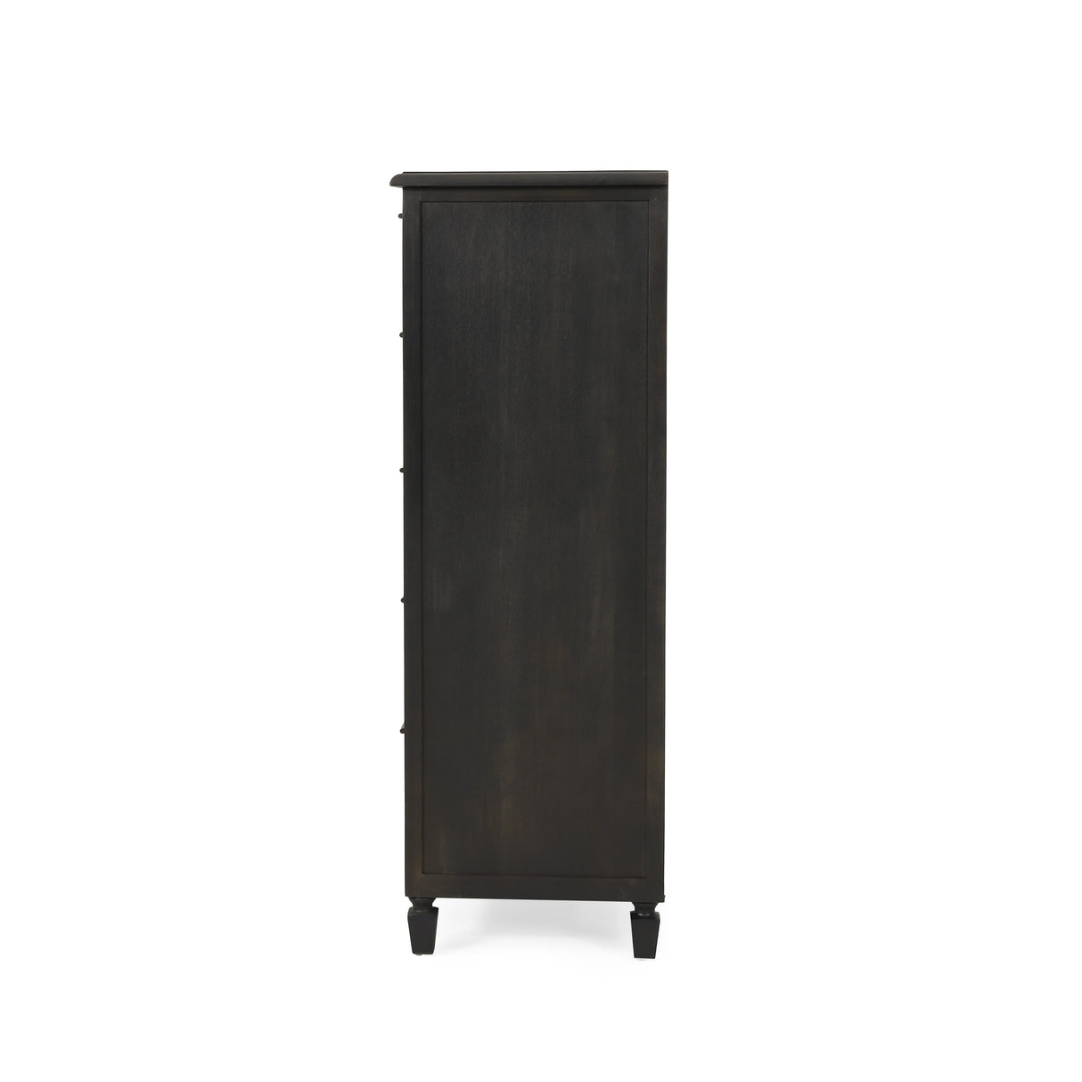 Newell Rustic Acacia Wood and Cane 5 Drawer Dresser by Christopher Knight Home