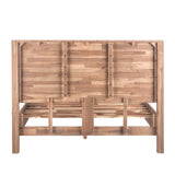Carson Carrington Sallmunds Acacia Wood Queen Bed