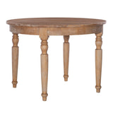 Newport Light Natural Brown Round Table