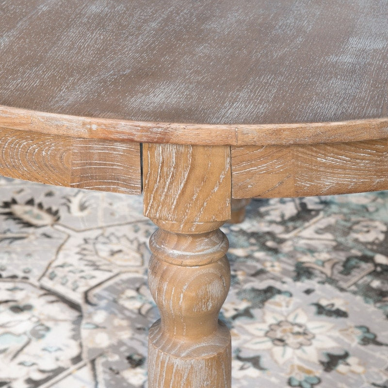 Newport Light Natural Brown Round Table