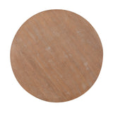 Newport Light Natural Brown Round Table