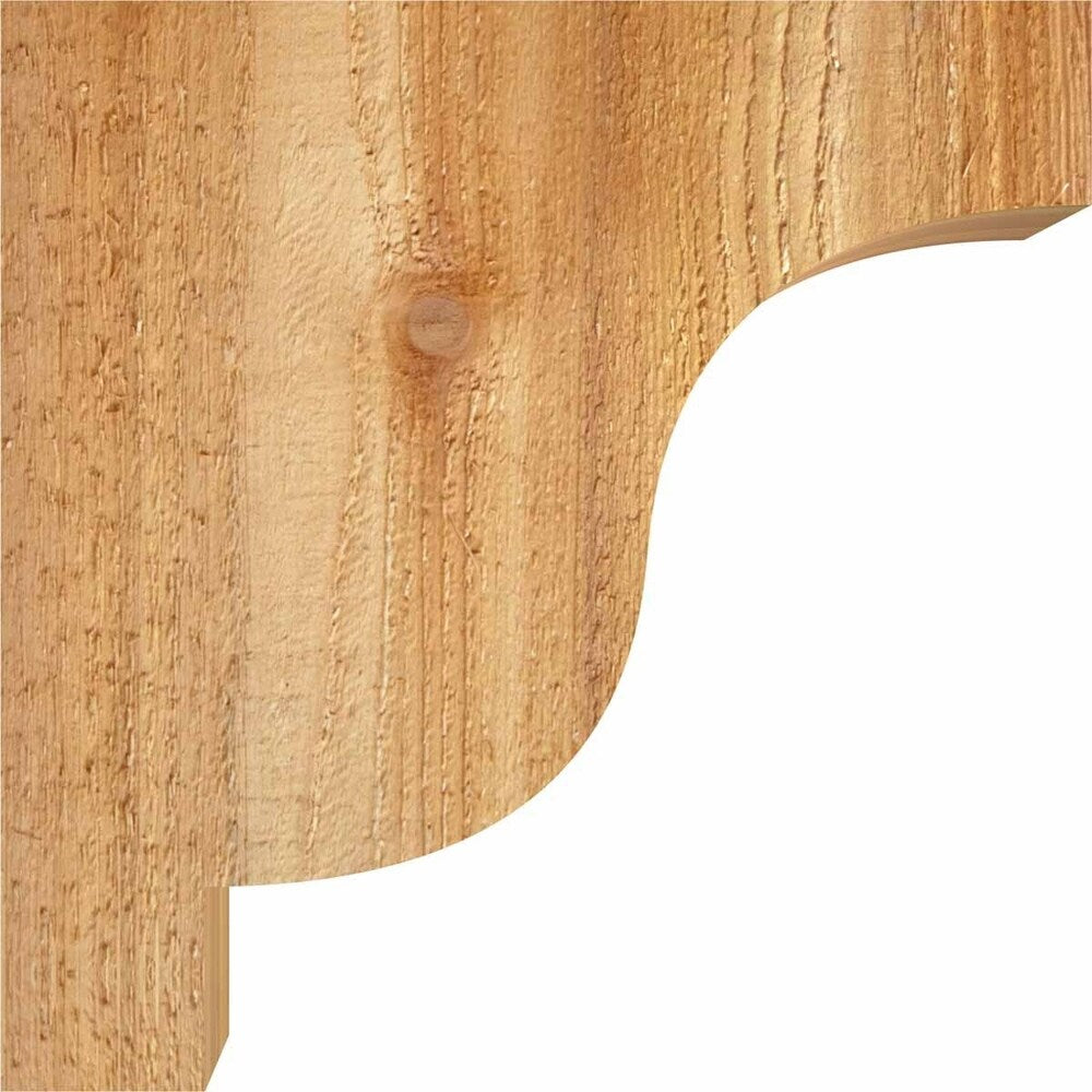 Newport Rough Sawn Corbel, Western Red Cedar