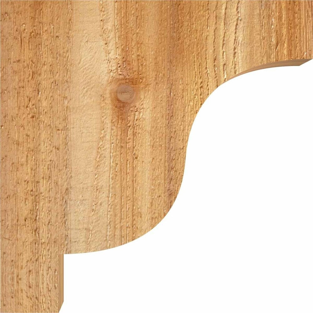 Newport Rough Sawn Corbel, Western Red Cedar