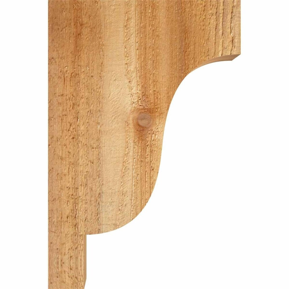 Newport Rough Sawn Corbel, Western Red Cedar