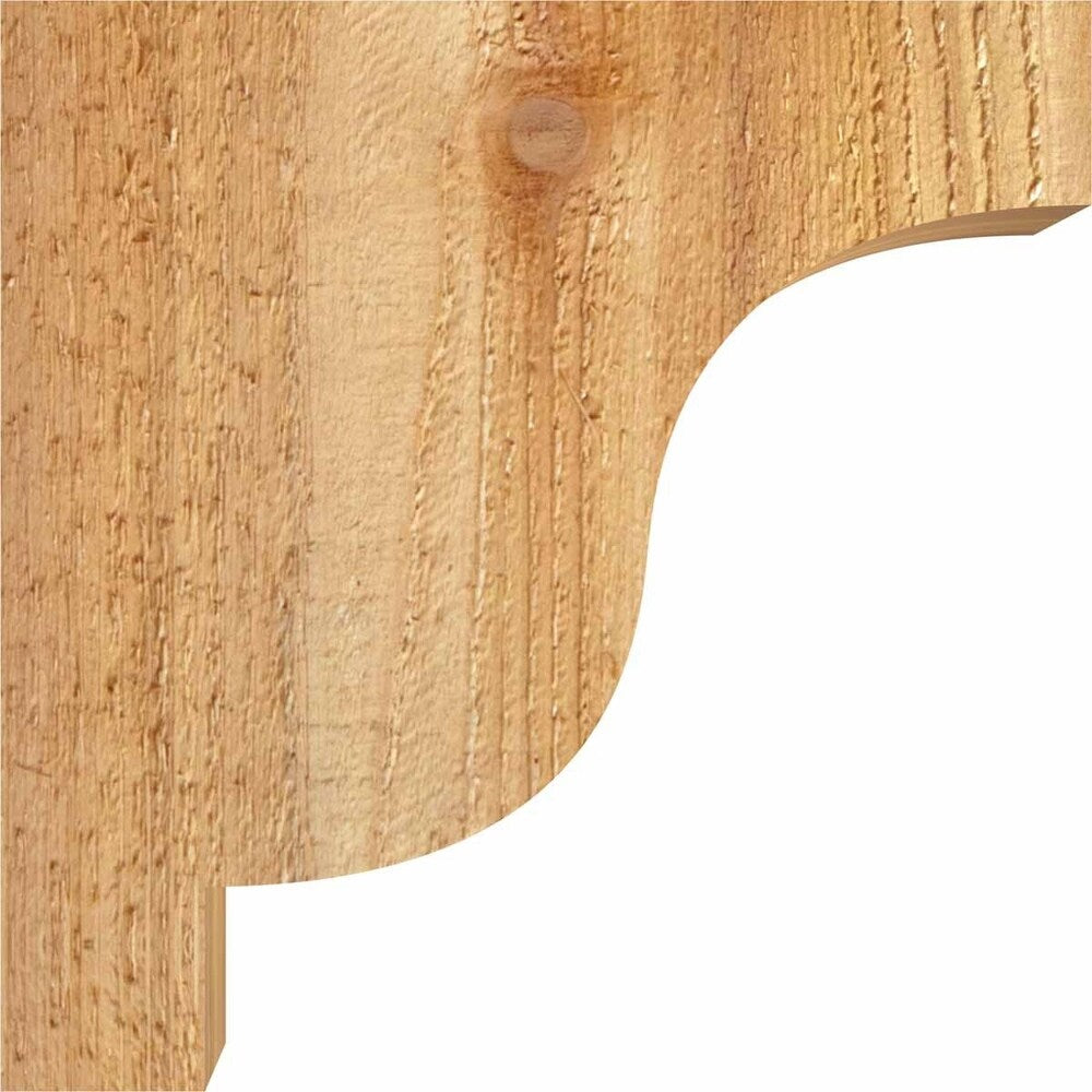 Newport Rough Sawn Corbel, Western Red Cedar
