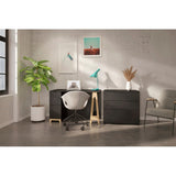 Nexera Atypik 3-Drawer Storage and Filing Cabinet