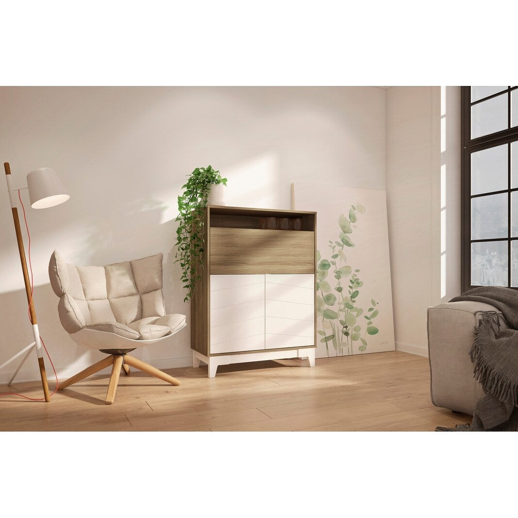 Nexera Boss Secretary Desk