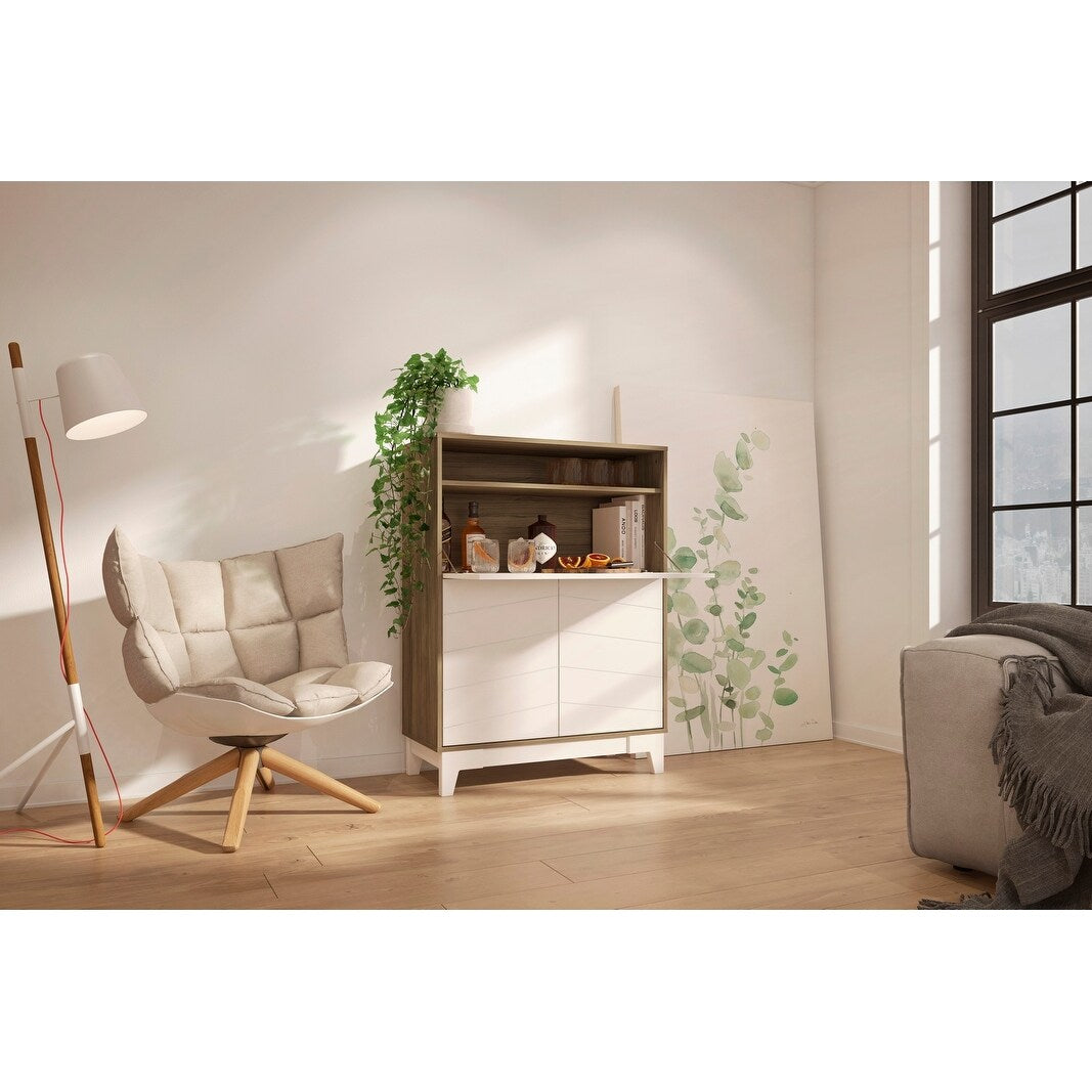 Nexera Boss Secretary Desk