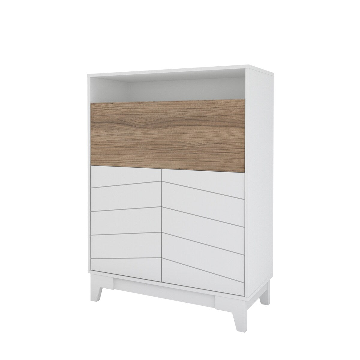 Nexera Boss Secretary Desk