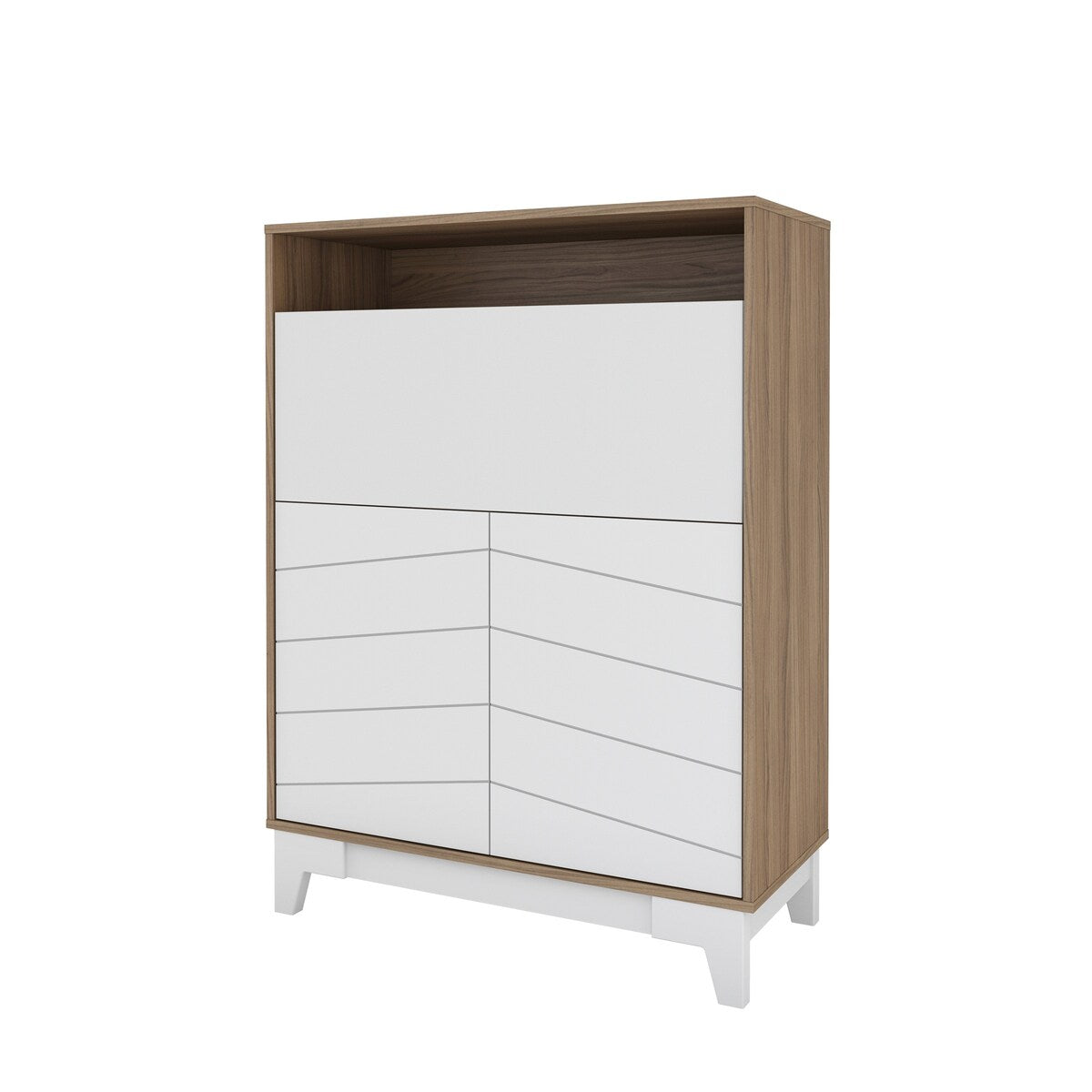 Nexera Boss Secretary Desk