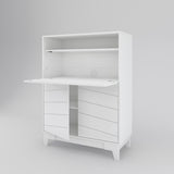 Nexera Boss Secretary Desk