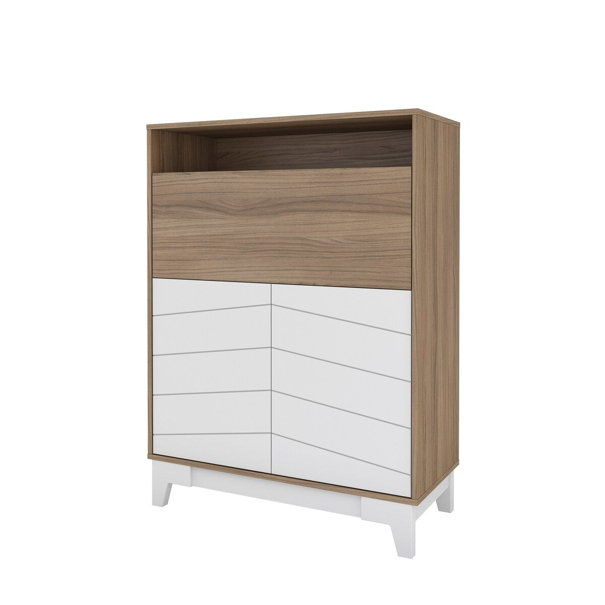 Nexera Boss Secretary Desk