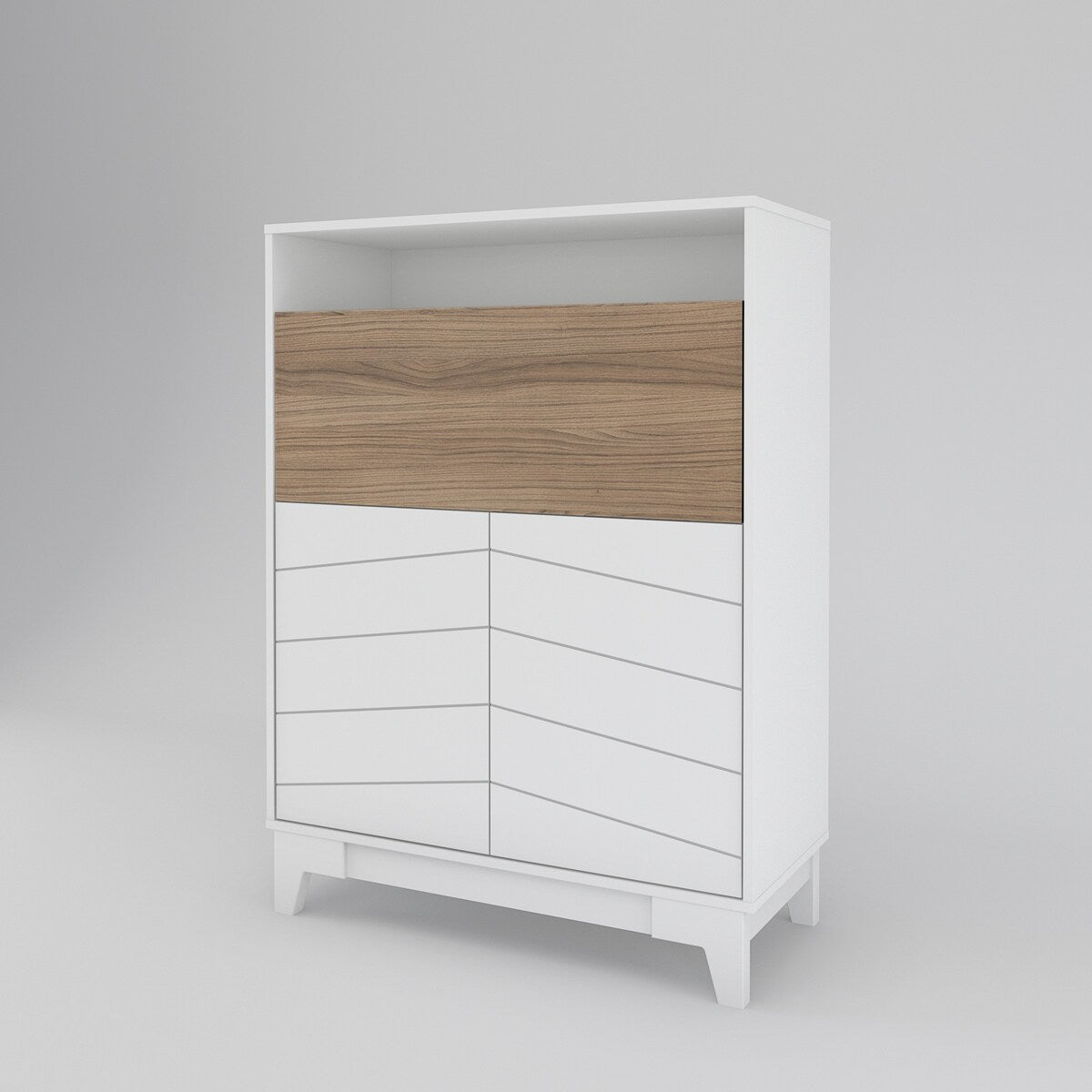 Nexera Boss Secretary Desk