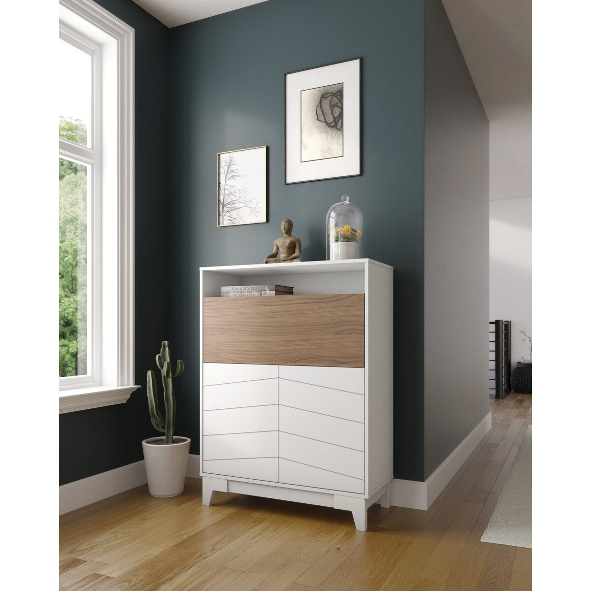 Nexera Boss Secretary Desk