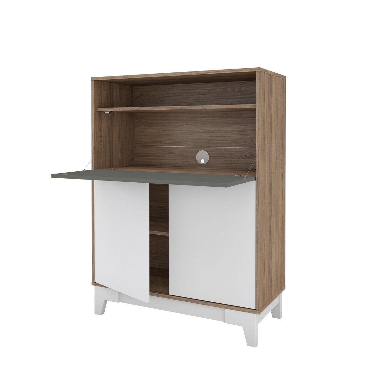 Nexera Boss Secretary Desk