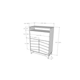 Nexera Boss Secretary Desk