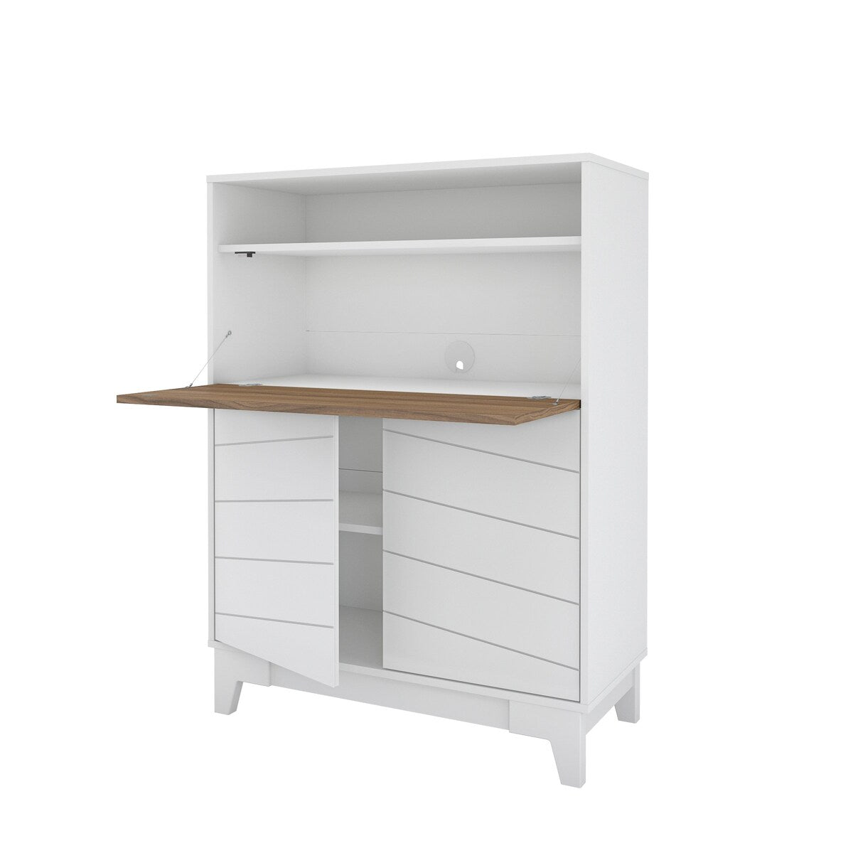 Nexera Boss Secretary Desk